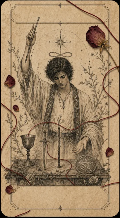 The Magician Fatewave tarot card art