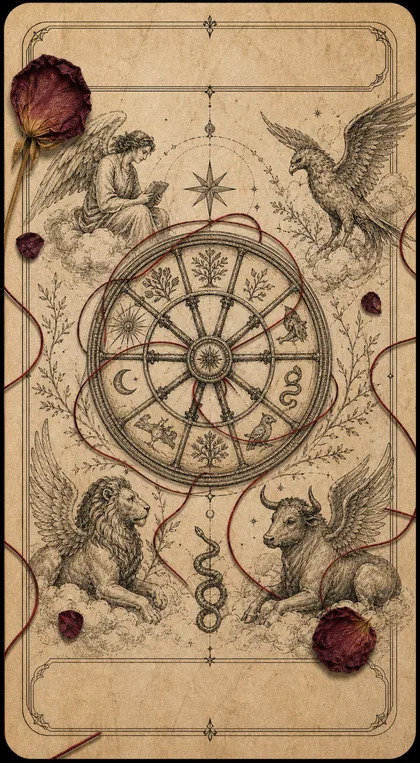 Wheel of Fortune Fatewave tarot card art